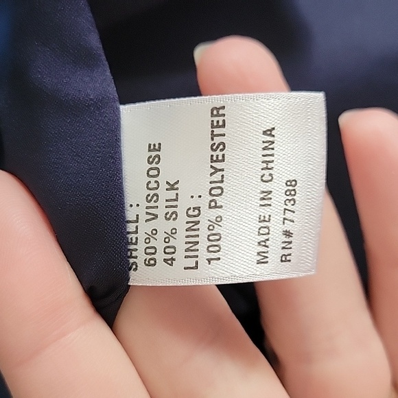 Madewell Blue Black Colorblocked Sheath Dress XS - Picture 6 of 9